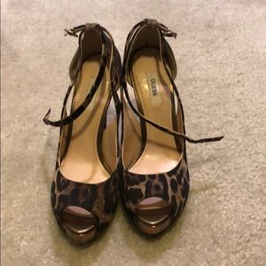 Guess Leopard Heels
